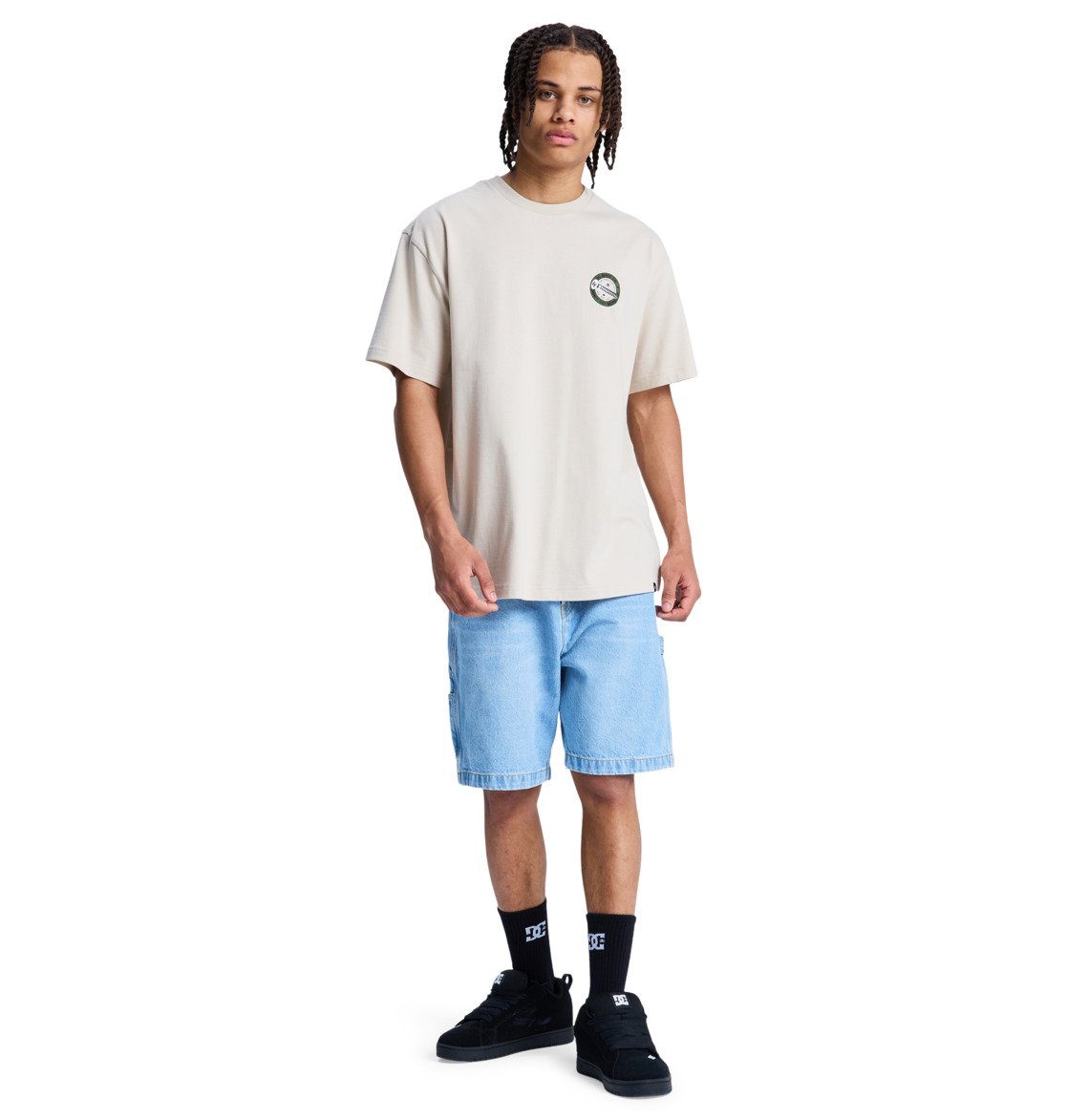 DC - SCREWED UP TEE - BEIGE