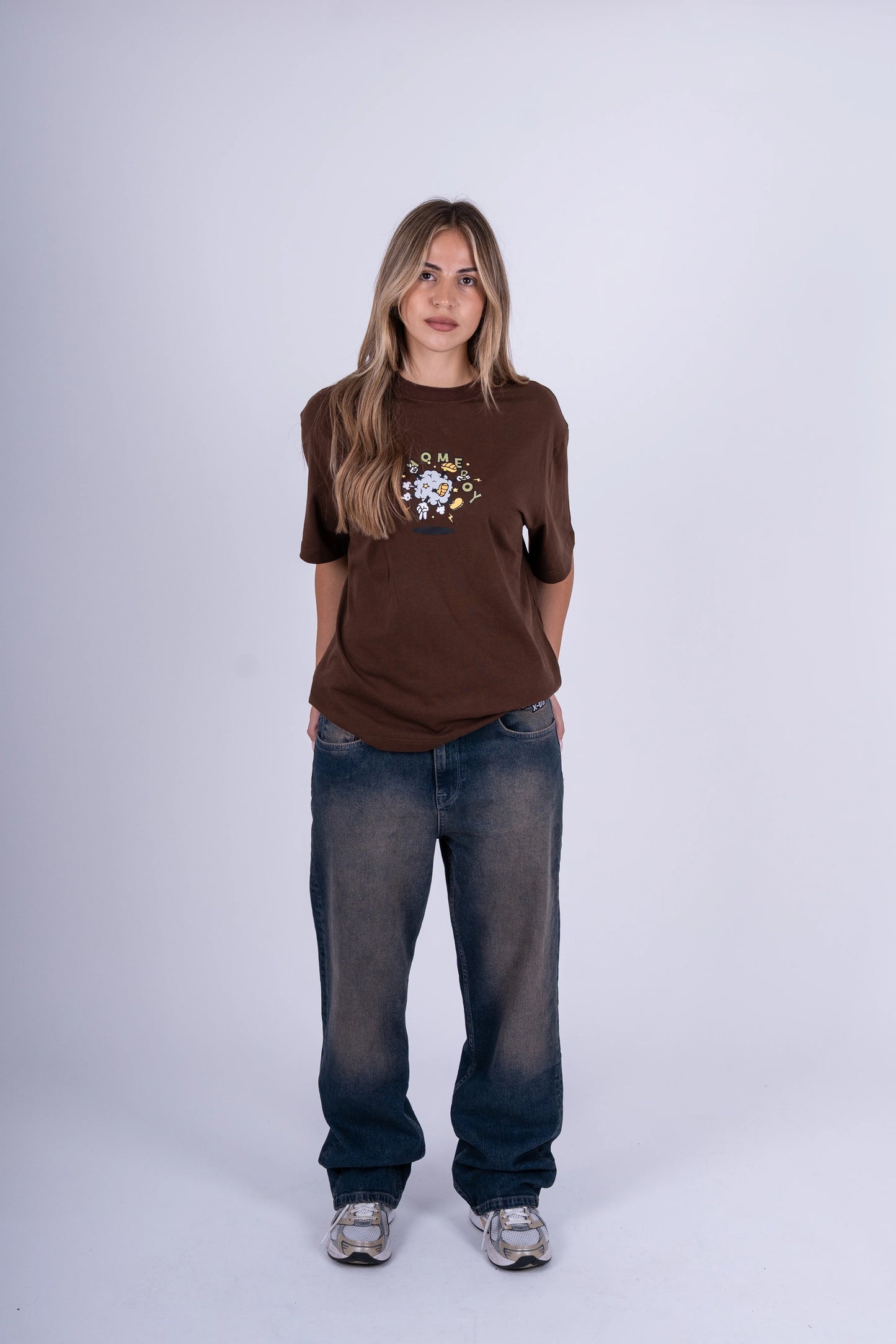 HOMEBOY - X-TRA BAGGY BLACK LABEL DENIM - DIRTY BLUE