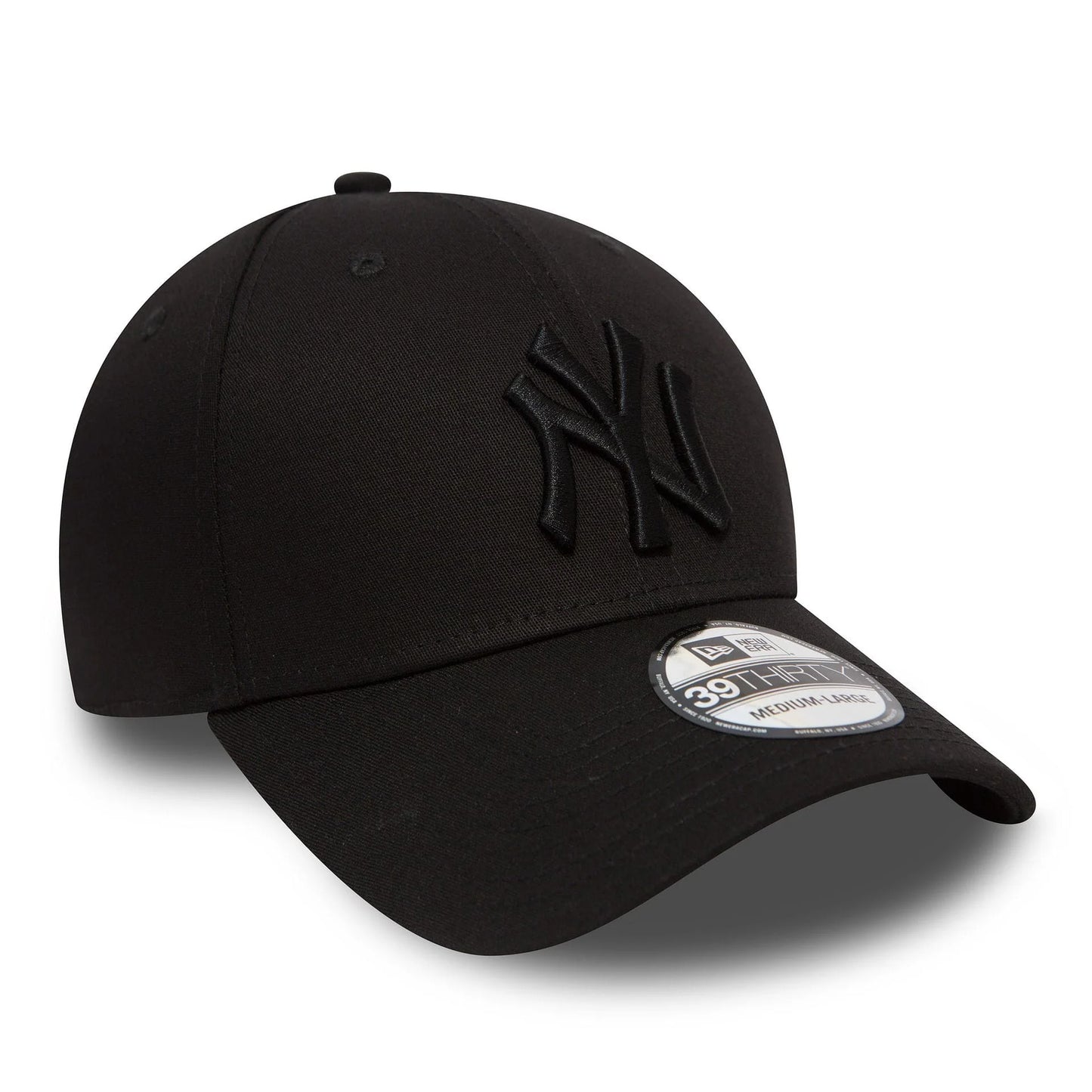 NEW ERA - 39THIRTY NEW YORK YANKEES MLB STRETCH CAP - BLACK/BLACK