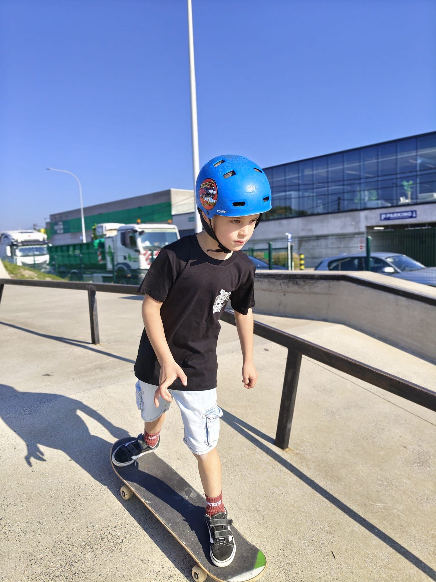 MARCEL - GOBLIN FRONT YOUTH TEE - BLACK