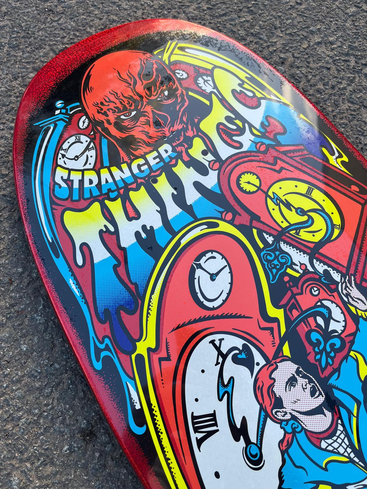 SANTA CRUZ - STRANGER GRABKE MAX MELTING CLOCK - 9.7