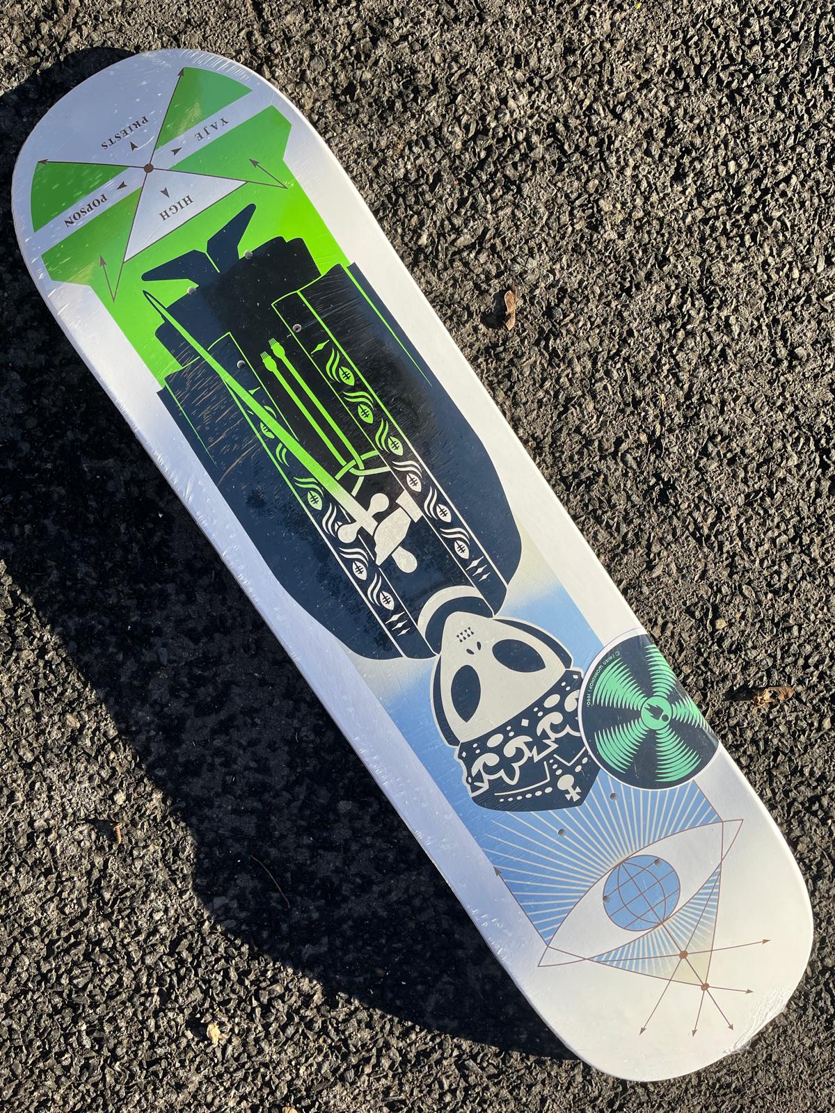 ALIEN WORKSHOP - HIGH PRIEST YAJE - WHITE - 8.0