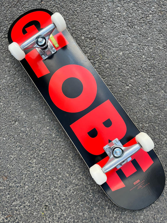 GLOBE - G0 FUBAR COMPLETE - BLACK/RED - 7.75