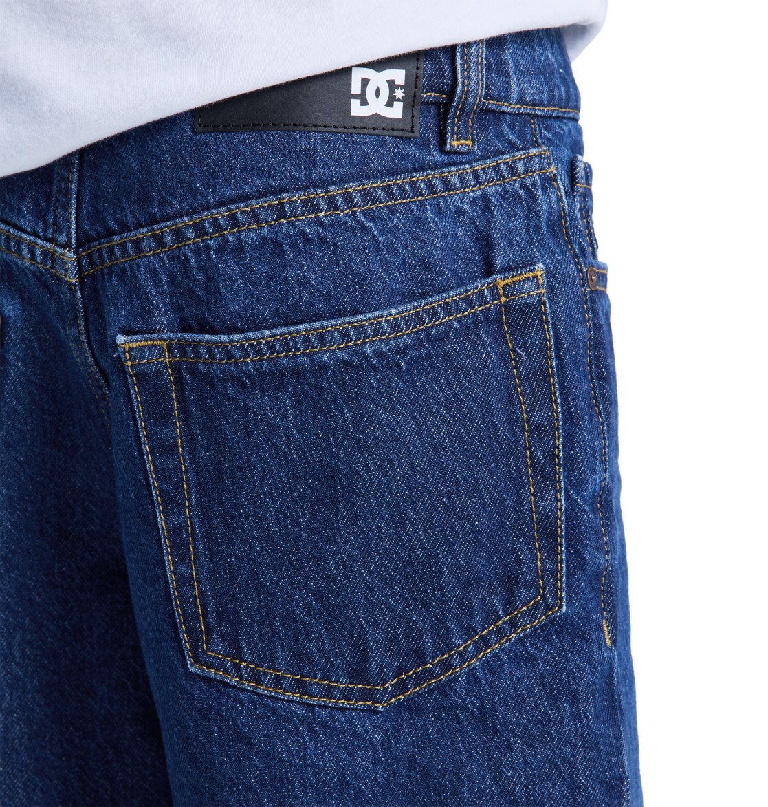DC - BAGGY SHORT BOY - STONE INDIGO