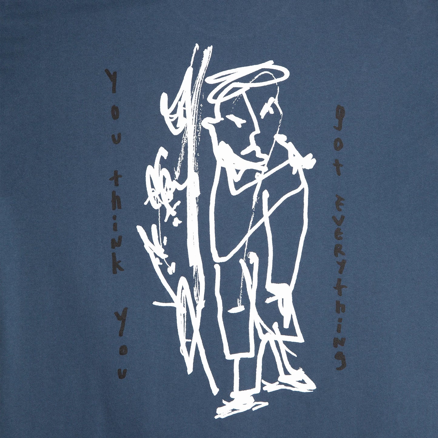 POLAR - GOT EVERYTHING TEE - GREY BLUE