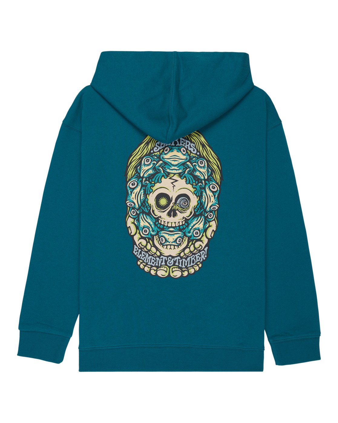 ELEMENT - TIMBER ORBIT YOUTH PULLOVER HOOD - MALLARD BLUE