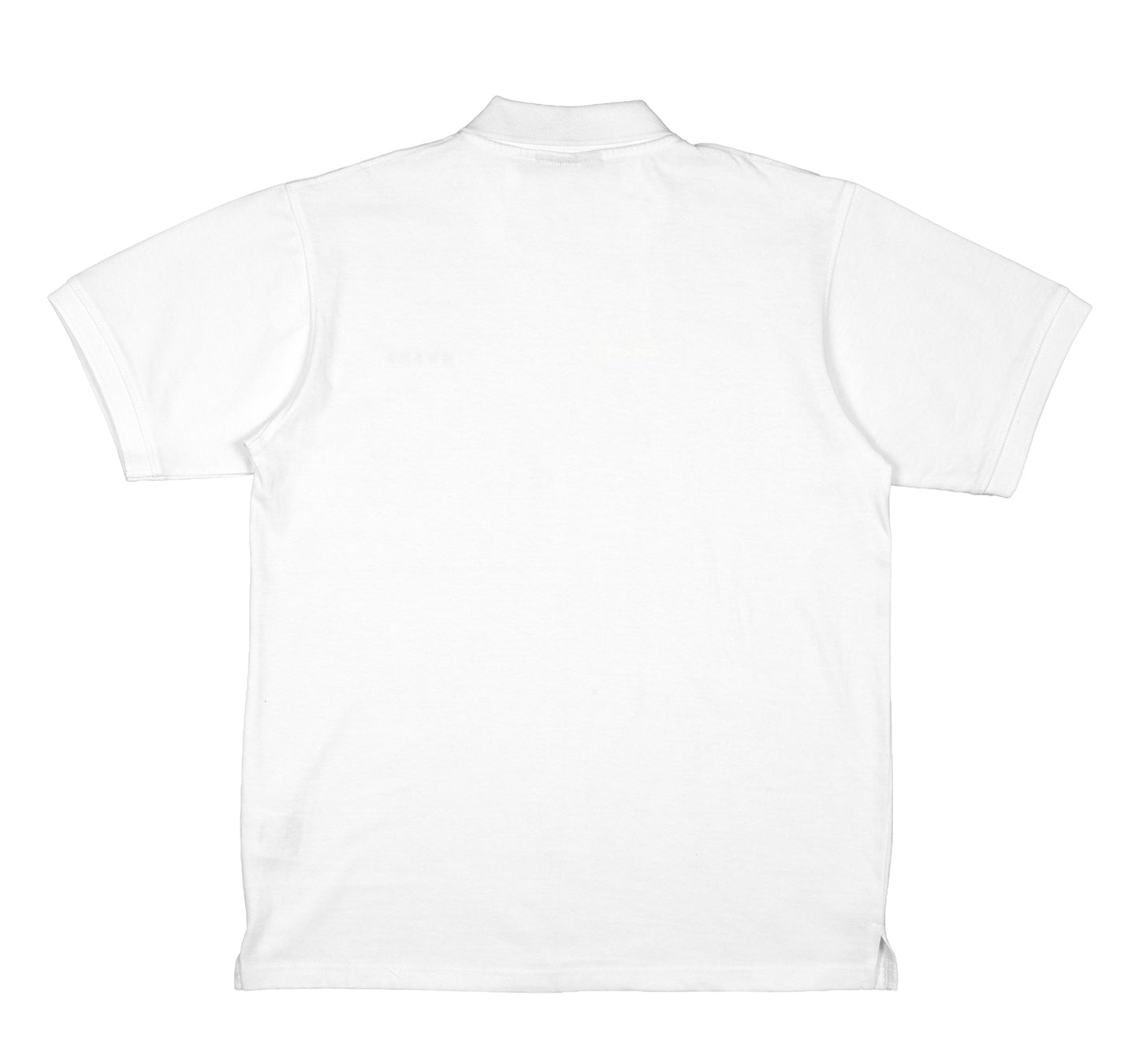 NNSNS - EMBROIDERED POLO - WHITE/TEAL