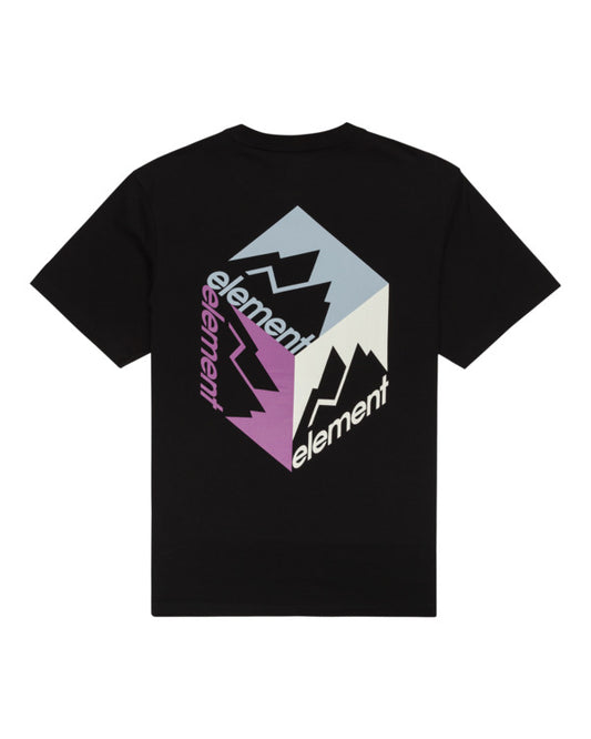 ELEMENT - JOINT CUBE SS YOUTH TEE - OFF BLACK