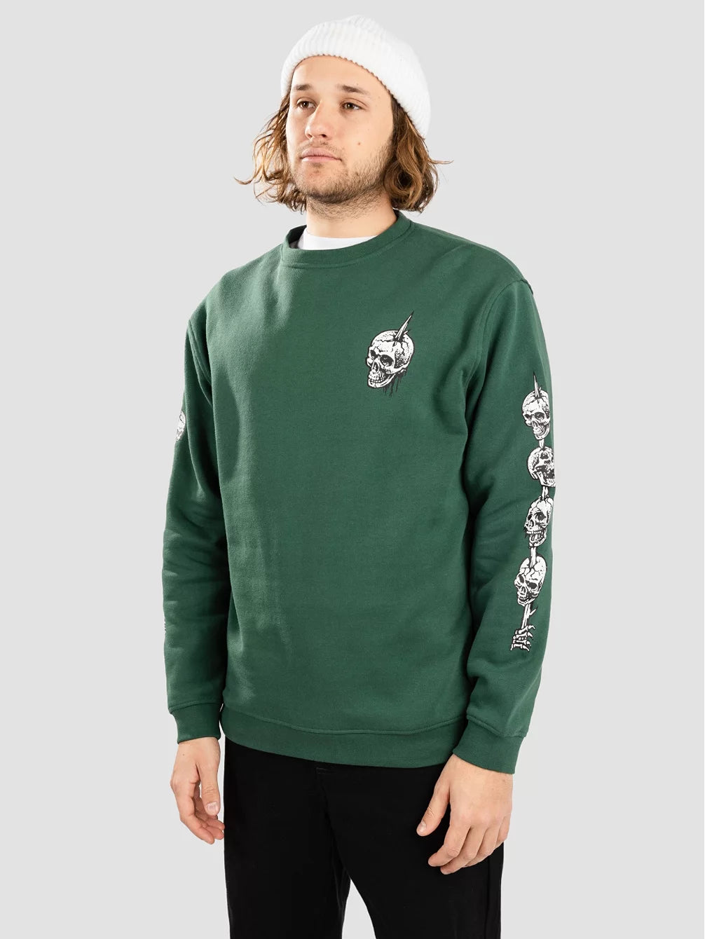 SANTA CRUZ - ABYSS DOT CREWNECK - CEDER