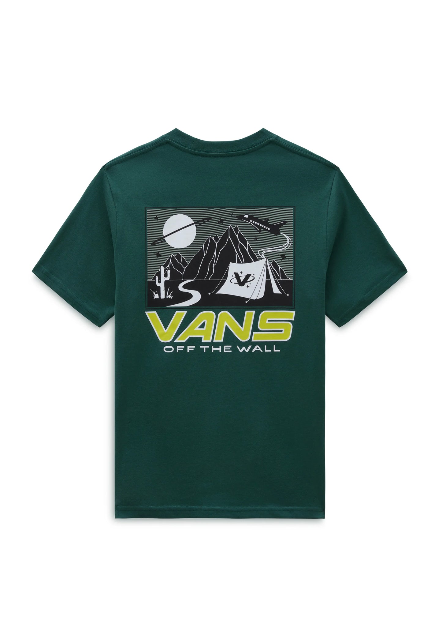 VANS - SPACE CAMP SS YOUTH TEE - BISTRO GREEN