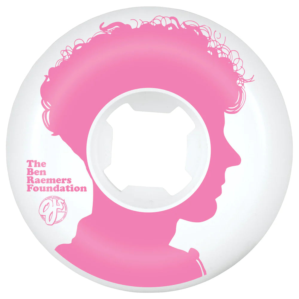 OJ WHEELS - RAEMERS FOUNDATION ORIGINAL EZ EDGE - WHITE - 99A - 54MM