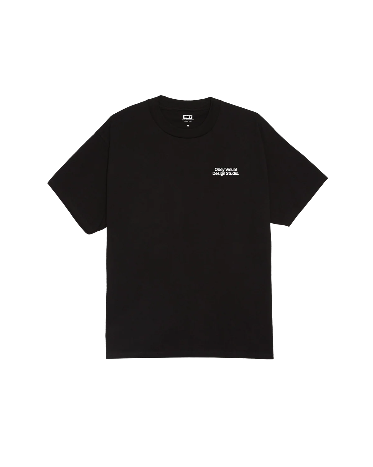 OBEY - VISUAL DESIGN STUDIO TEE - BLACK