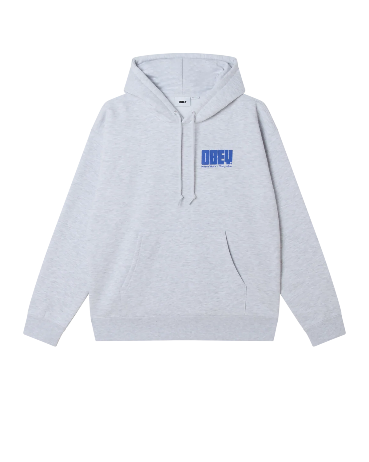 OBEY - HEAVY IDEAS HOOD - ASH GREY