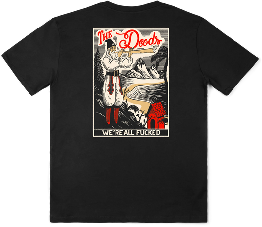 THE DUDES - ALL F*CKED TEE - BLACK