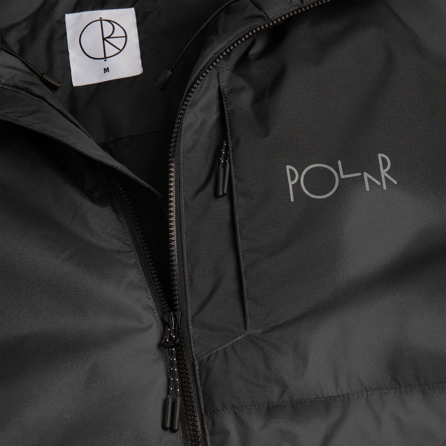 POLAR - KODA JACKET FLOWERS - GRAPHITE