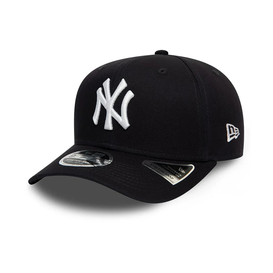 NEW ERA - 9FIFTY NEW YORK YANKEES TEAM STRETCH CAP - DARK NAVY/WHITE