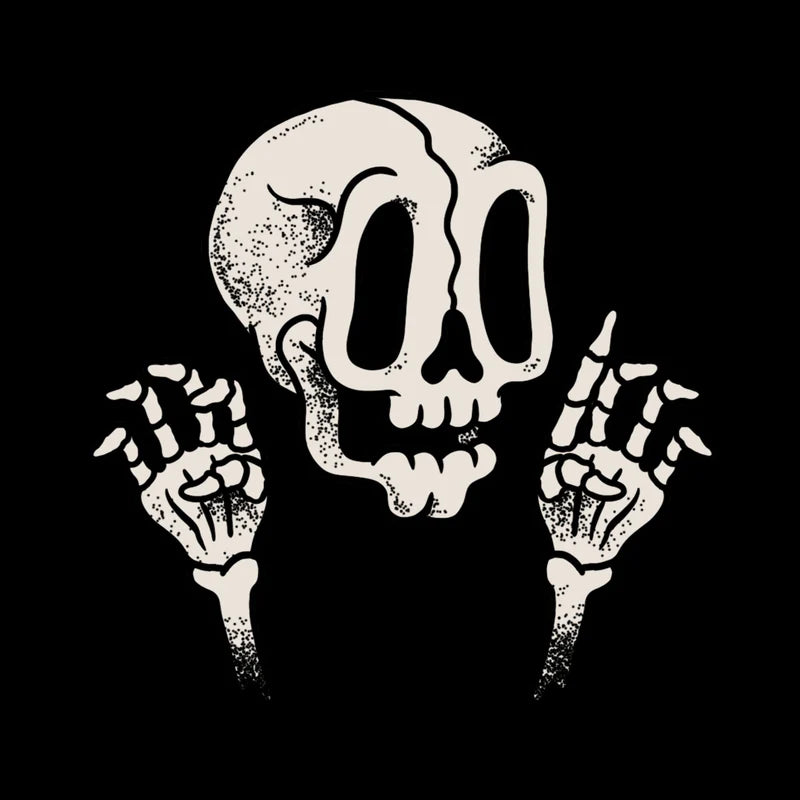 THE DUDES - DEADBEAT TEE - BLACK