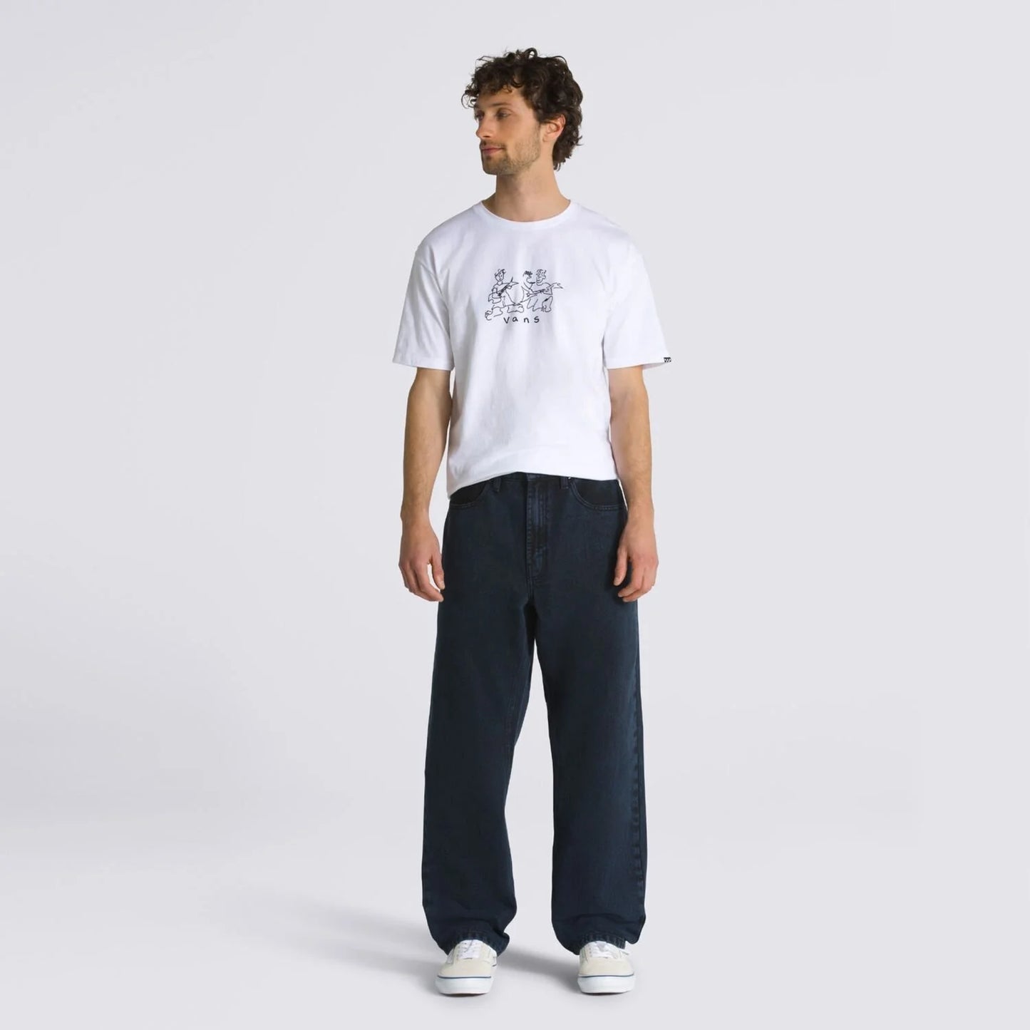 VANS - NICK MICHEL CHECK-5 TAPERED LOOSE JEANS - DRESS BLUE