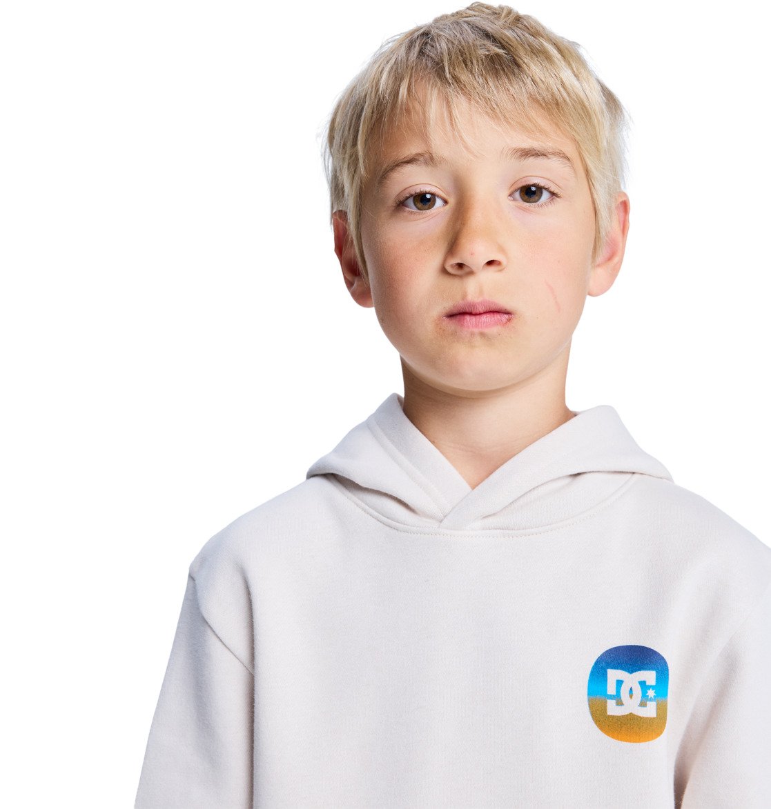 DC - SHAPE OR DESTROY YOUTH HOOD - OATMEAL