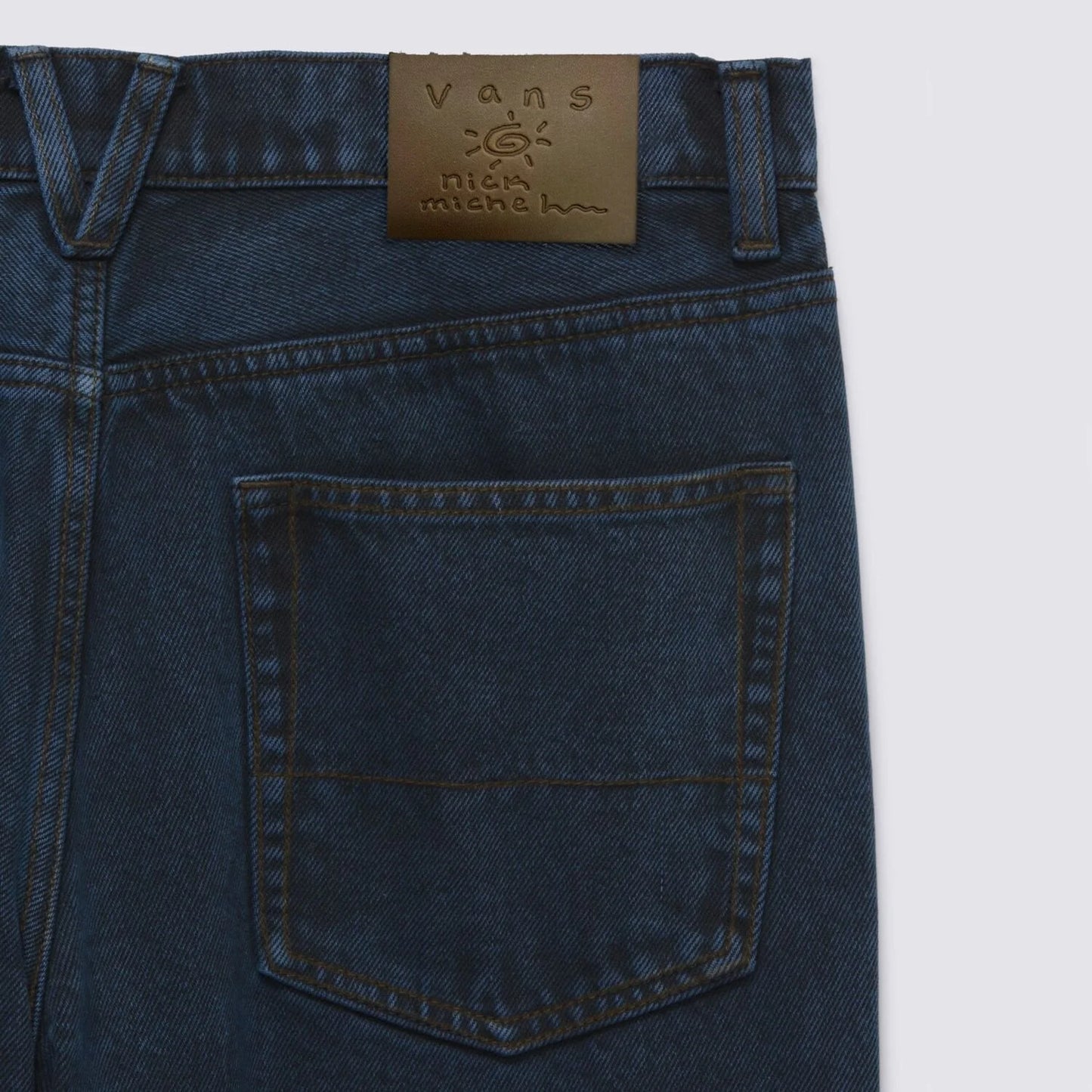 VANS - NICK MICHEL CHECK-5 TAPERED LOOSE JEANS - DRESS BLUE