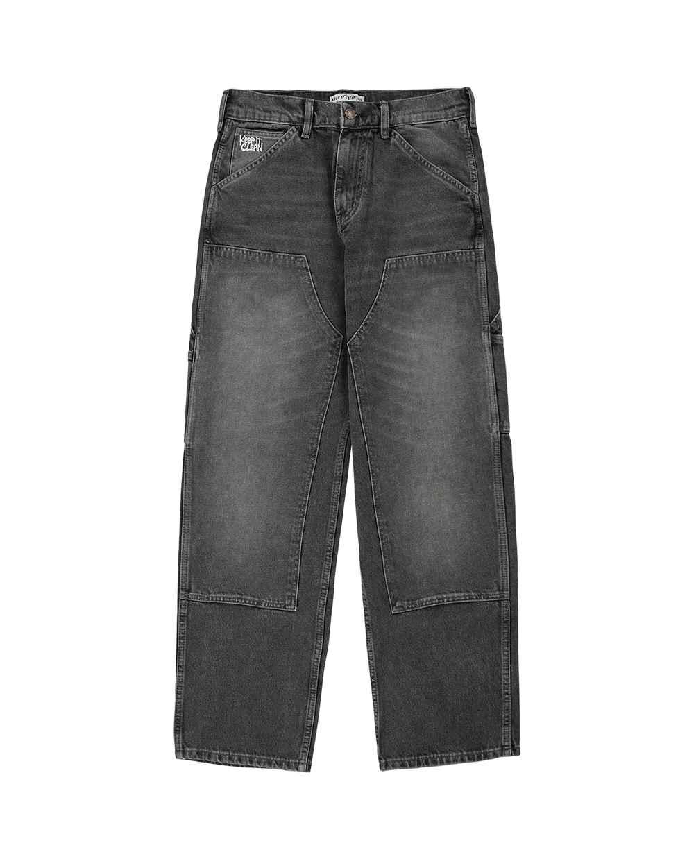 KEEP IT CLEAN - RELAXED CARPENTER PANT - BLACK VINTAGE