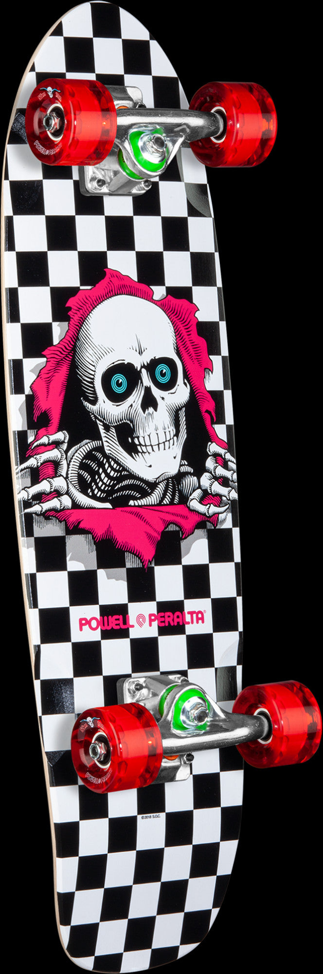 Ripper Checker POWELL-PERALTA - SIDEWALK SURFER CHECKER RIPPER - 7.75 – Marcel Skateshop