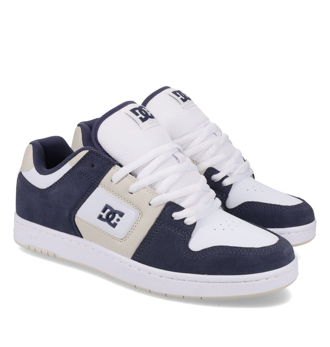DC - MANTECA 4 S - NAVY/OFF WHITE/WHITE