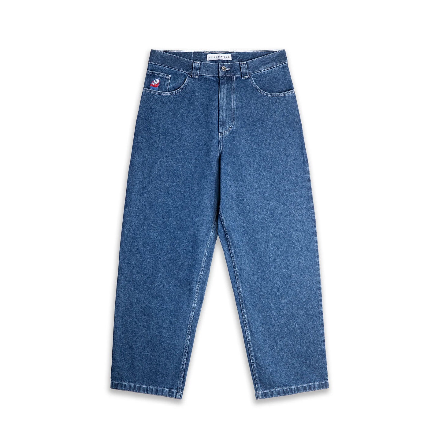 POLAR - BIG BOY JEANS OG LOGO - BLUE WASH