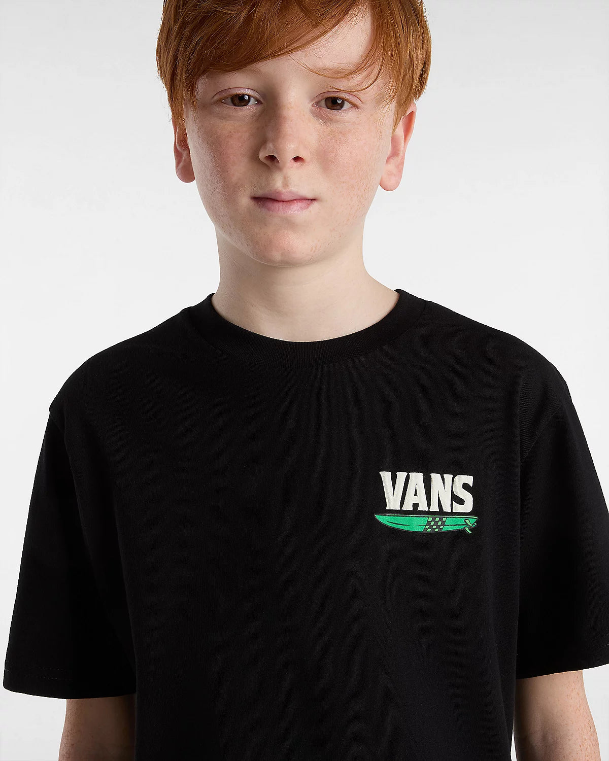 VANS - SHAKA SKELETON SS YOUTH TEE - BLACK