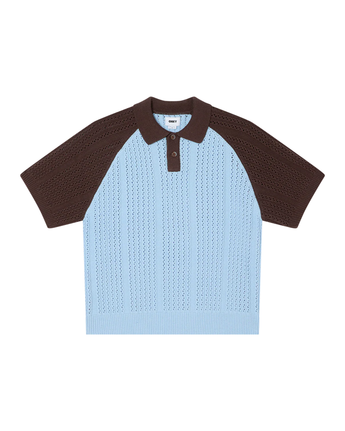 OBEY - ABEL POLO SWEATER - SKYWAY MULTI
