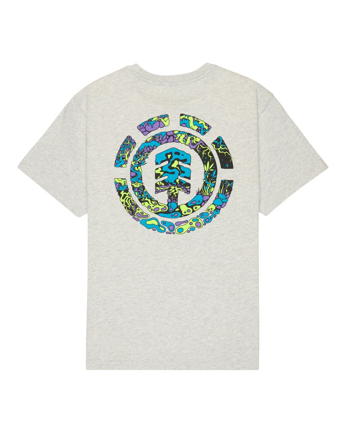ELEMENT - SWAMPS YOUTH TEE - MID GREY HEATHER
