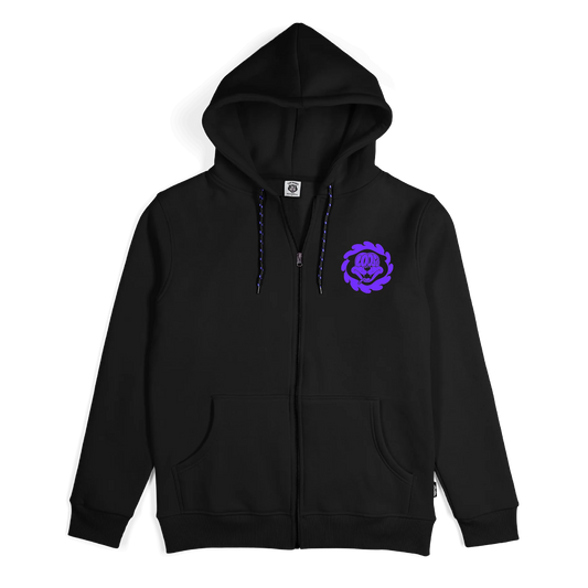 THE DUDES - LOOSE CANNON HOOD - BLACK/PURPLE