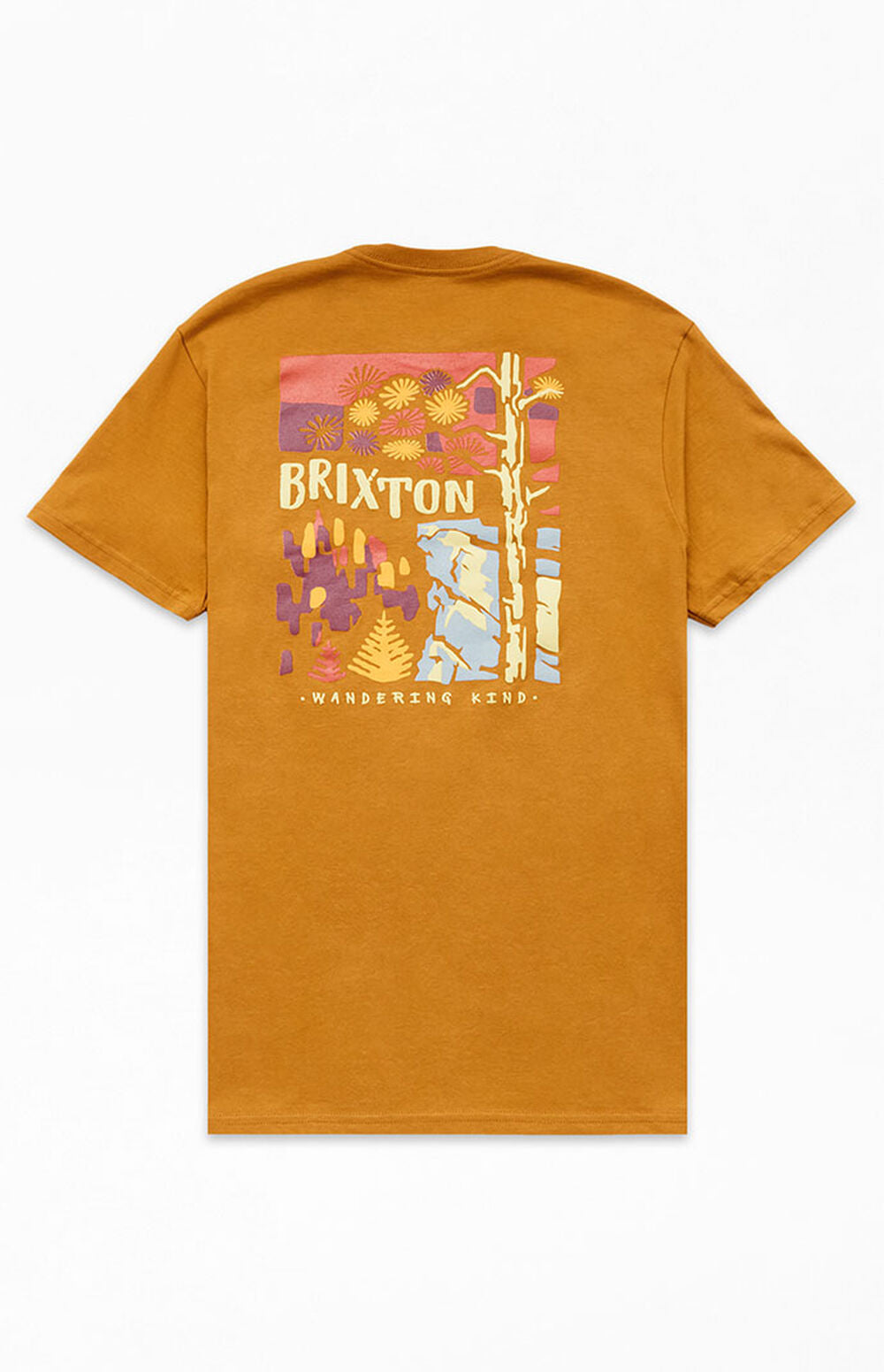 BRIXTON - HIGHVIEW S/S STT - GOLDEN BROWN