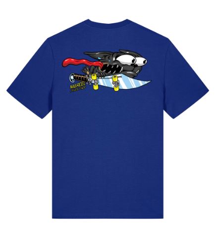 MARCEL - SLASHER YOUTH TEE - ROYAL BLUE