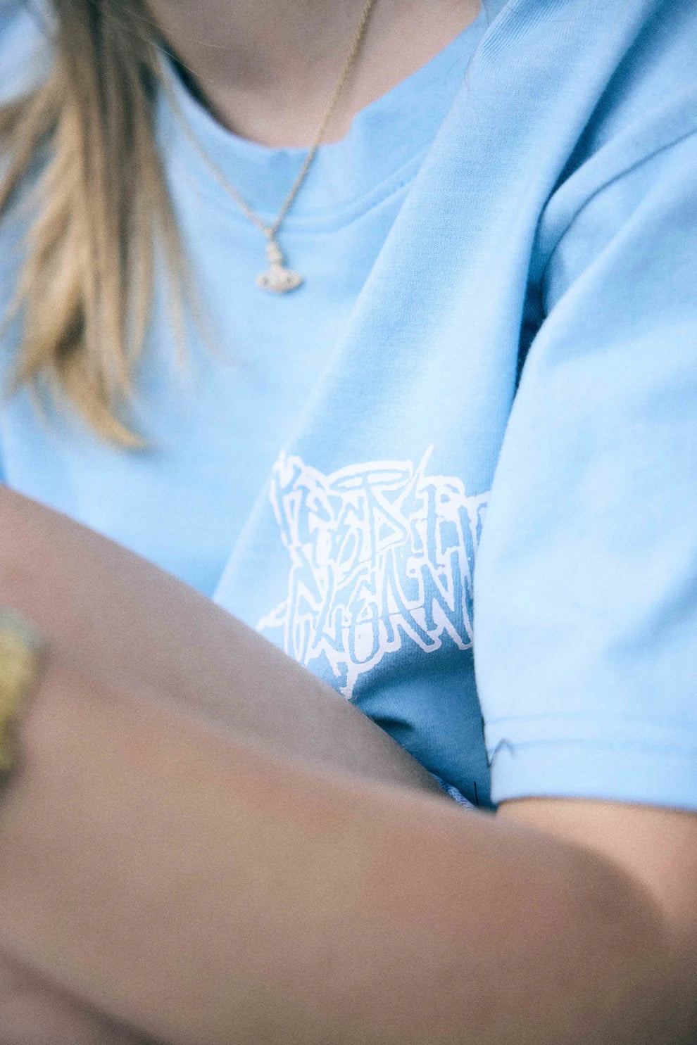 KEEP IT CLEAN - STREETCODE TEE - BLUE SKY