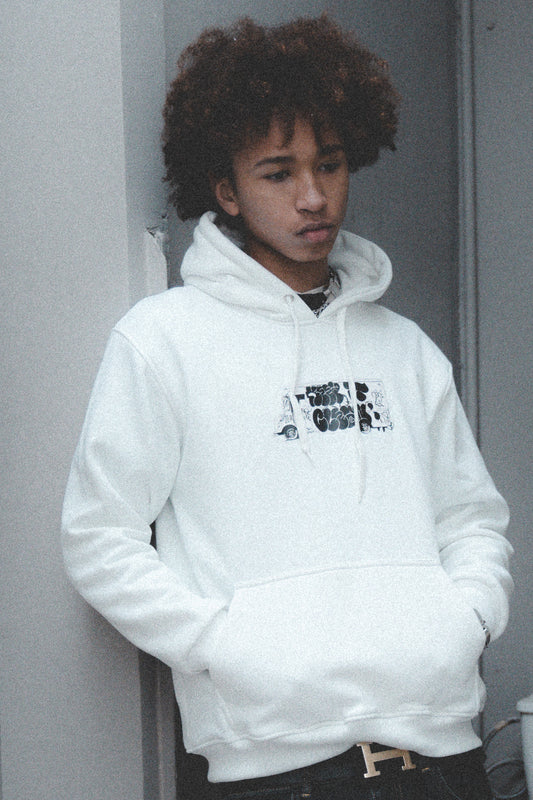 KEEP IT CLEAN - THROW UP TRUCK HOOD - WHITE