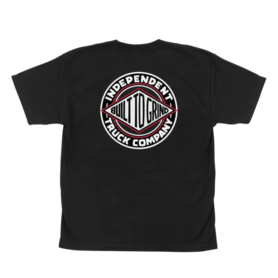 INDEPENDENT - BUILT TO GRIND SUMMIT YOUTH TEE - BLACK