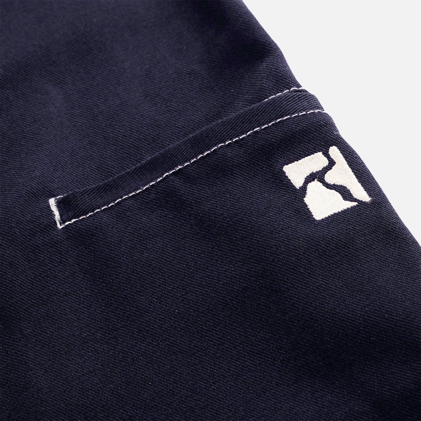 POETIC COLLECTIVE - PAINTER PANTS - NAVY/WHITE SEAMS