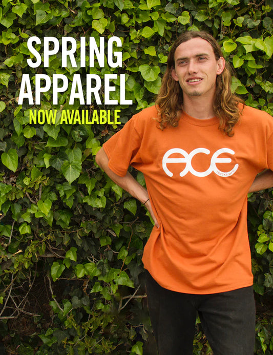 ACE - RINGS TEE - BURNT ORANGE