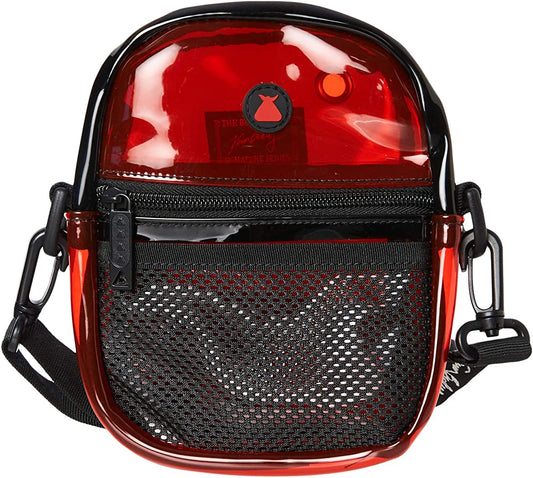 BUMBAG - KEVIN BRADLEY COMPACT SHOULDER BAG - RED