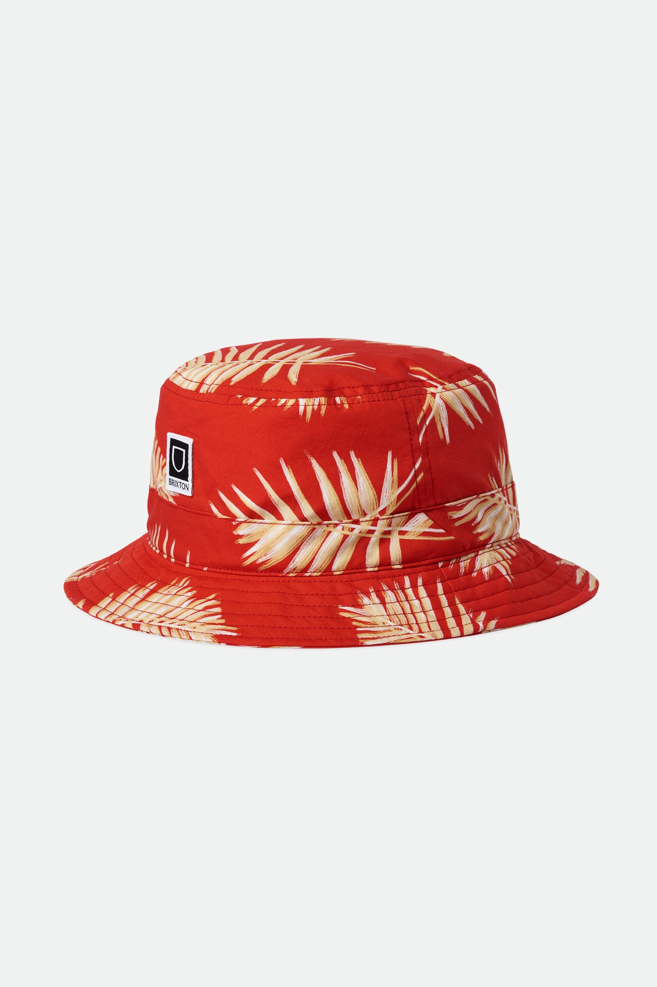 BRIXTON - BETA PACKABLE BUCKET HAT - ALOHA RED - S/M