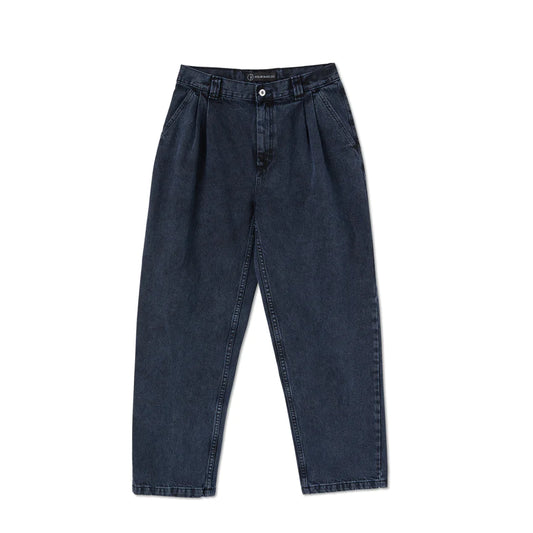 POLAR - GRUND CHINOS - BLUE/BLACK