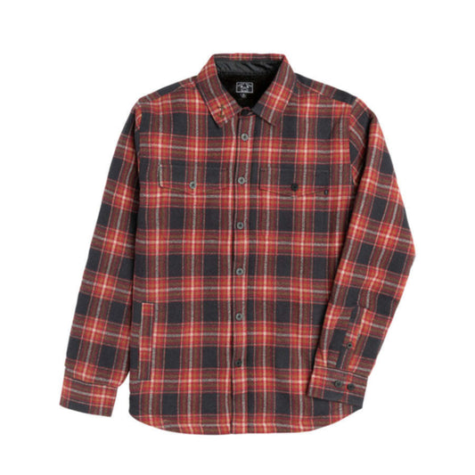 DARK SEAS - BONANZA JACKET - BLACK/RED