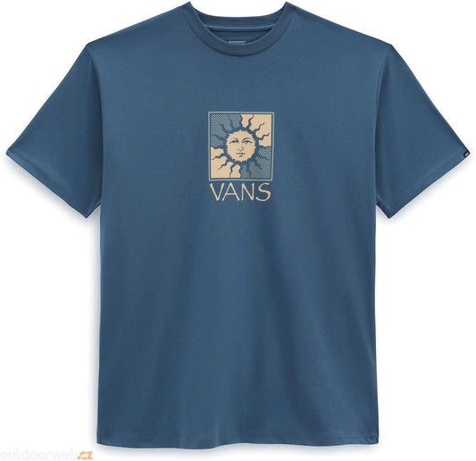 VANS - CELESTIAL SMILING SUN TEE - TEAL