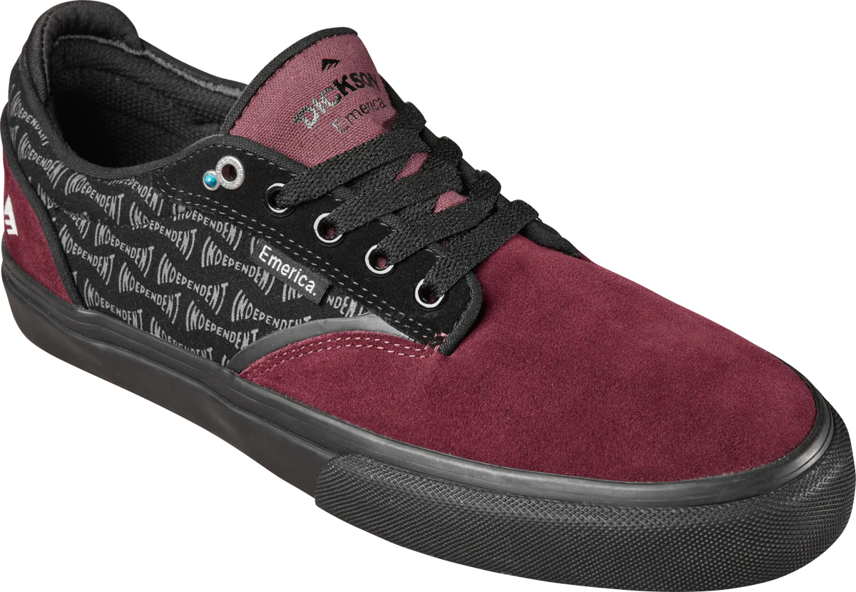 EMERICA - DICKSON X INDEPENDENT - RED/BLACK