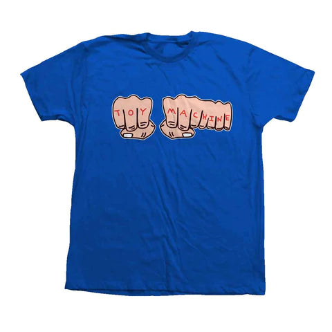 TOY MACHINE - FISTS YOUTH S/S TEE - ROYAL BLUE