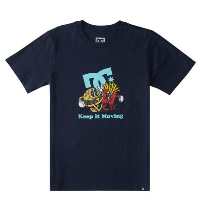 DC - FOODIES TEE BOY - NAVY BLAZER