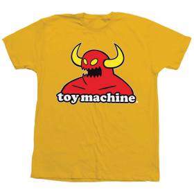 TOY MACHINE - MONSTER YOUTH S/S TEE - GOLD
