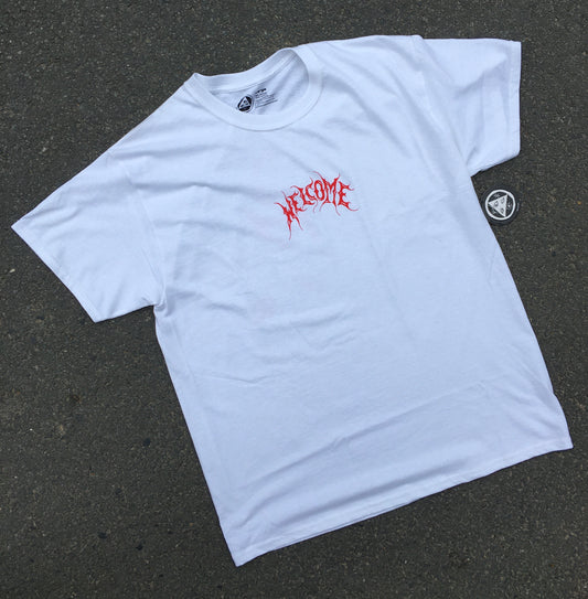 WELCOME - ANGEL TEE - WHITE