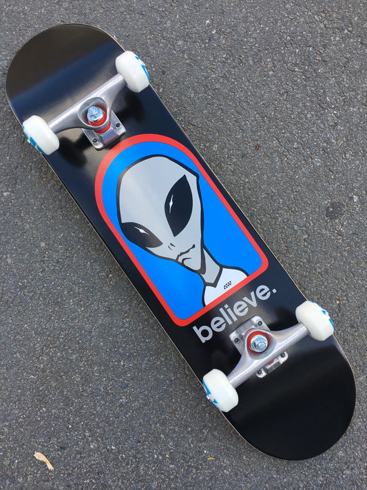 ALIEN WORKSHOP - BELIEVE COMPLETE - BLACK - 7.75